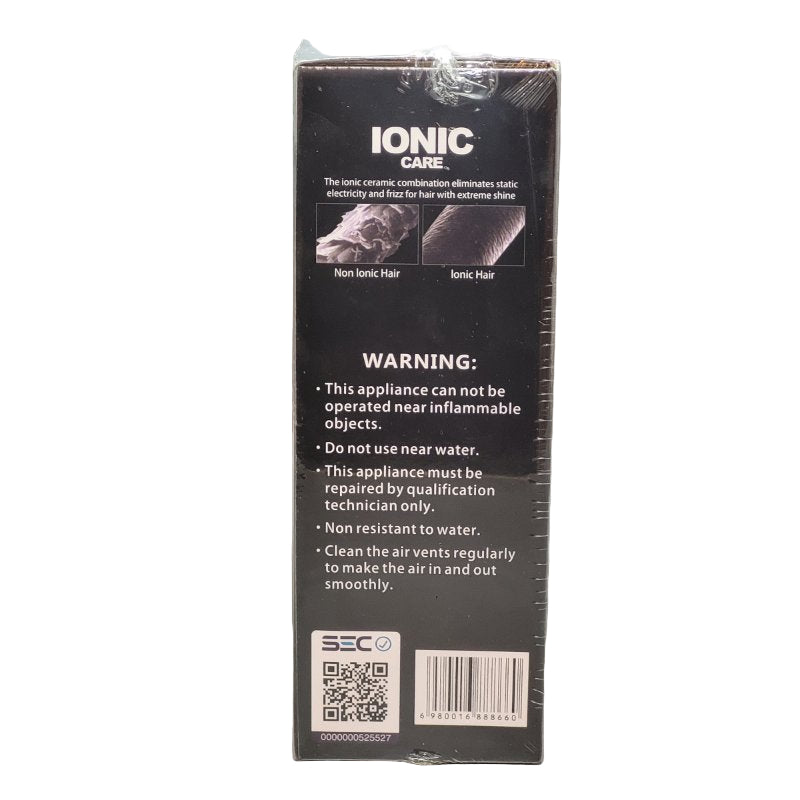 Secador De Pelo Hairstar 9900-Promax Negro 2200w