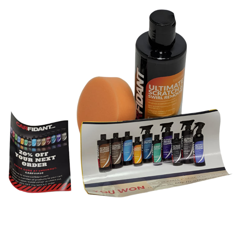 Kit De Polido Para Automoviles Carfidant Ultimate Scratch 250 Ml