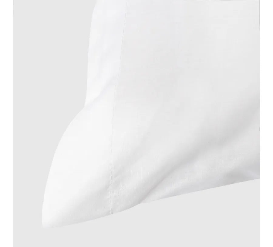 Pack 4 Fundas De Almohada Cannon Home Ec 200h Liso Blanco King