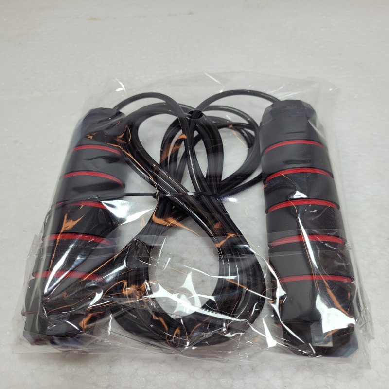 Cuerda Para Entrenamiento Degol Con Rodamientos Con Manillas Negro