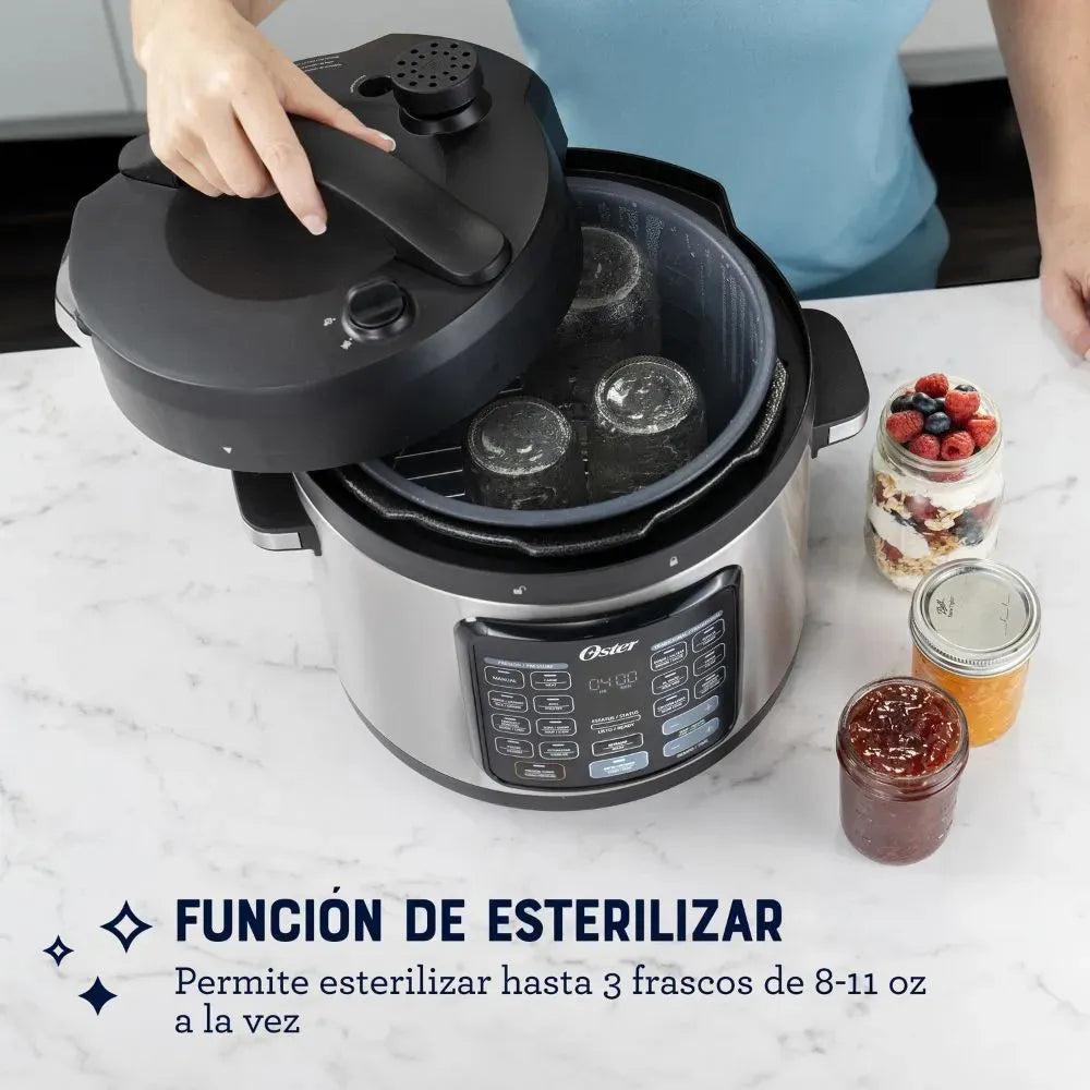 MultiOlla Turbo Multicooker Oster CKSTPCECT57DF Gris 5.7 Litros