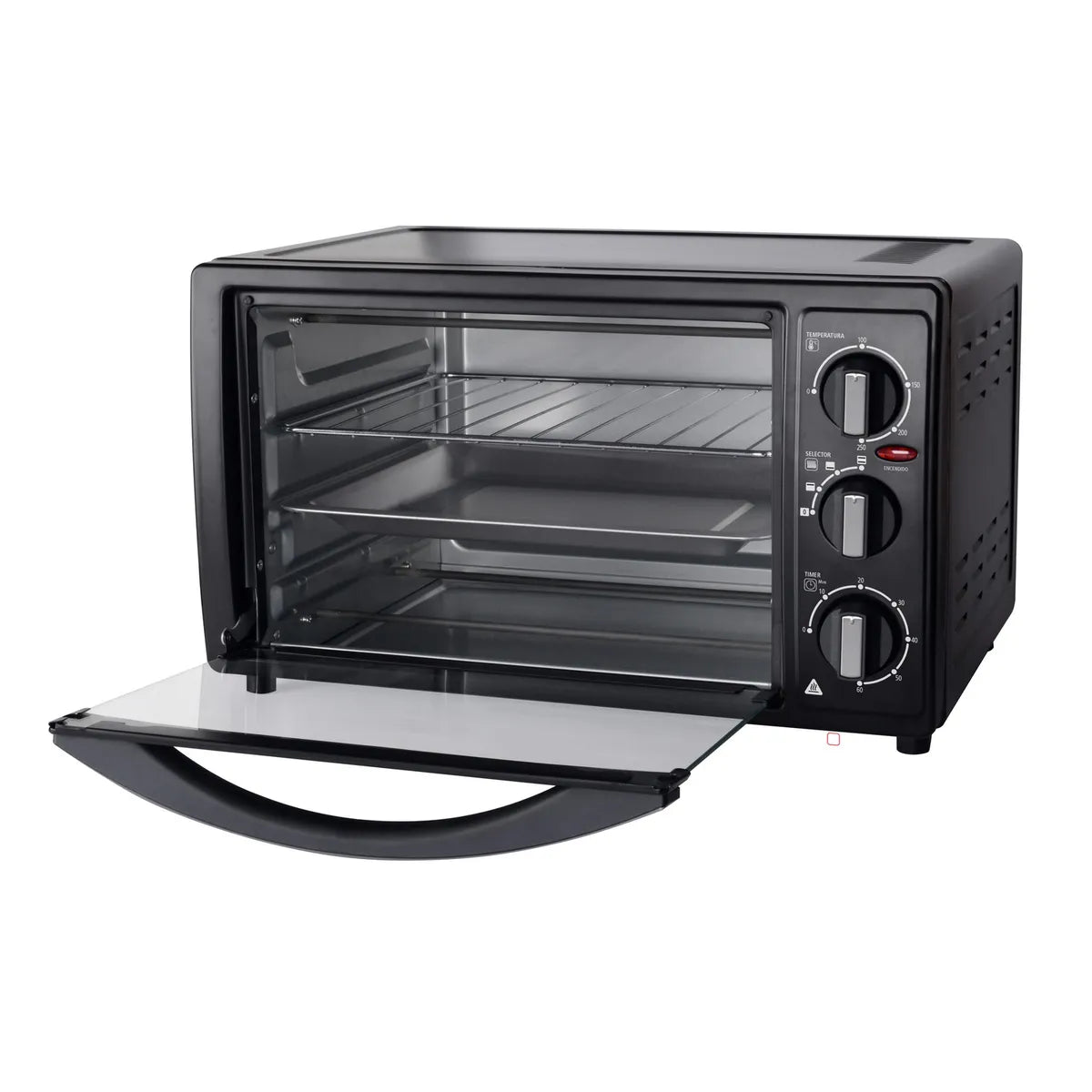 Horno Eléctrico Sindelen HE-255NG Negro 25 Litros