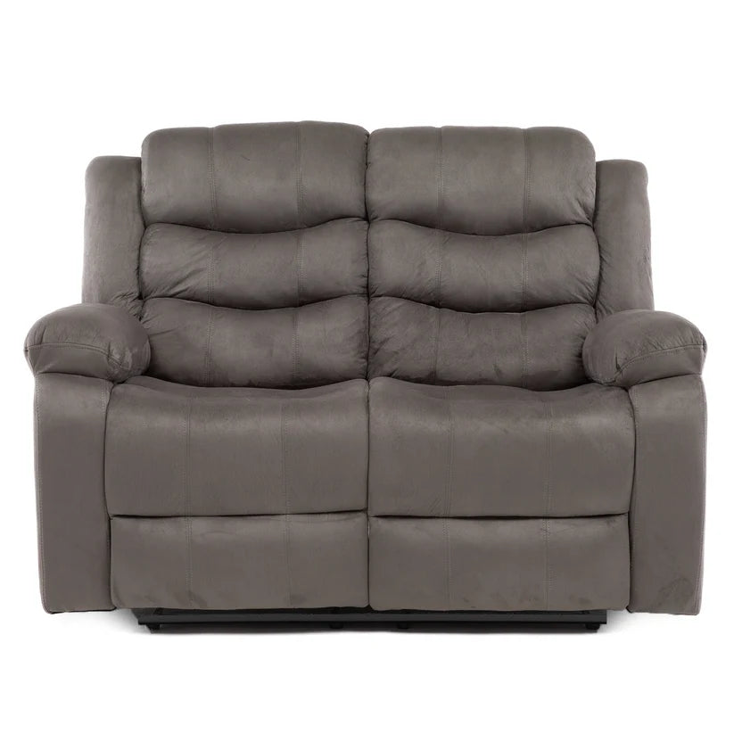 Sofá 2 Cuerpos Reclinable Daniels Norman Elephant Gris