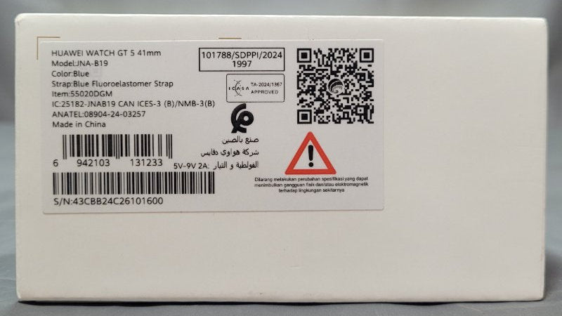 Reloj Smart  Watch Gt 5 Huawei Jna-B19 Blue