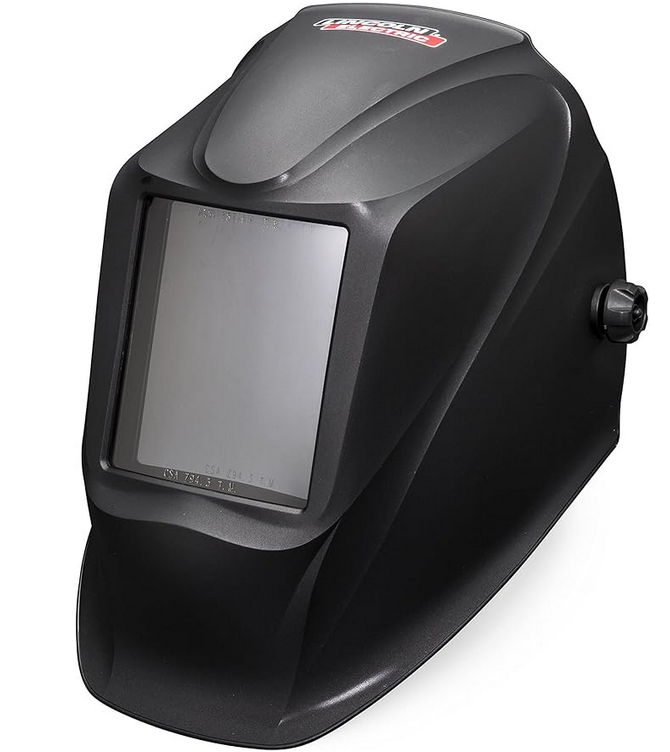 Casco de Soldadura Lincoln Electric Viking 5x4 Passive Negro
