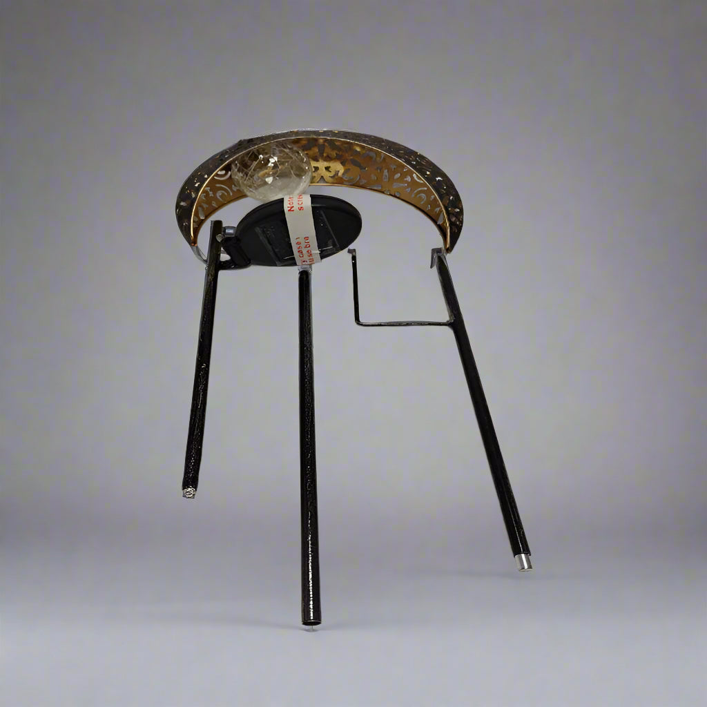 Candelabro En Forma De Luna Landscape Led Solar