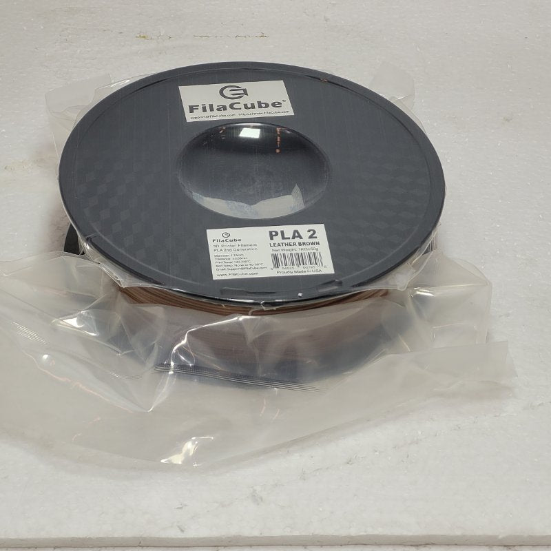 Filamento De Impresora Fila Cube Pla 2 Leather Brown