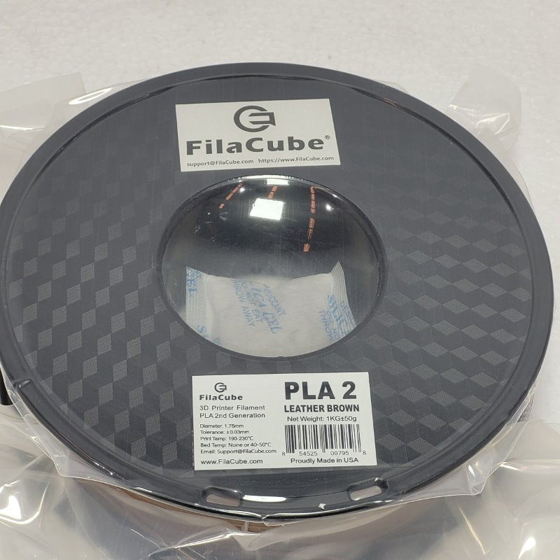 Filamento De Impresora Fila Cube Pla 2 Leather Brown