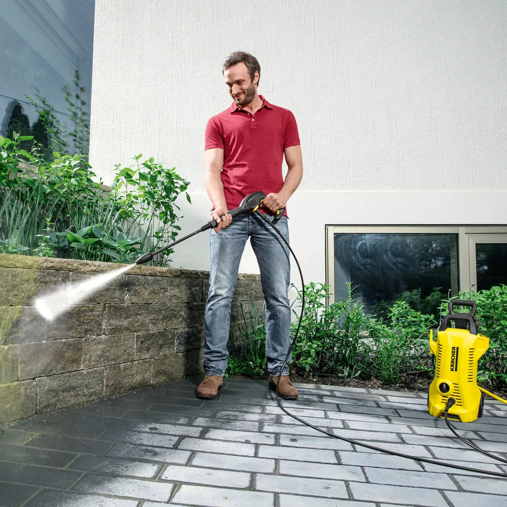 Hidrolavadora Eléctrica de Alta Presión Karcher K2 Amarillo