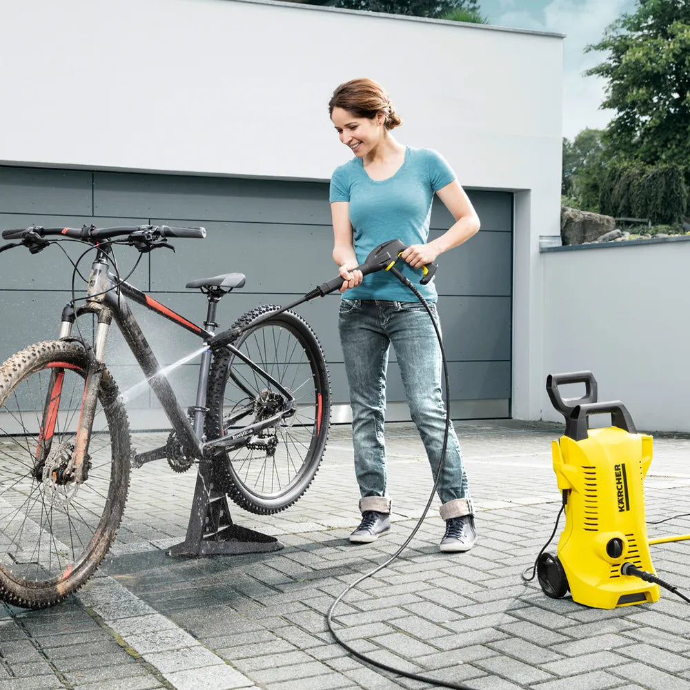 Hidrolavadora Eléctrica de Alta Presión Karcher K2 Amarillo