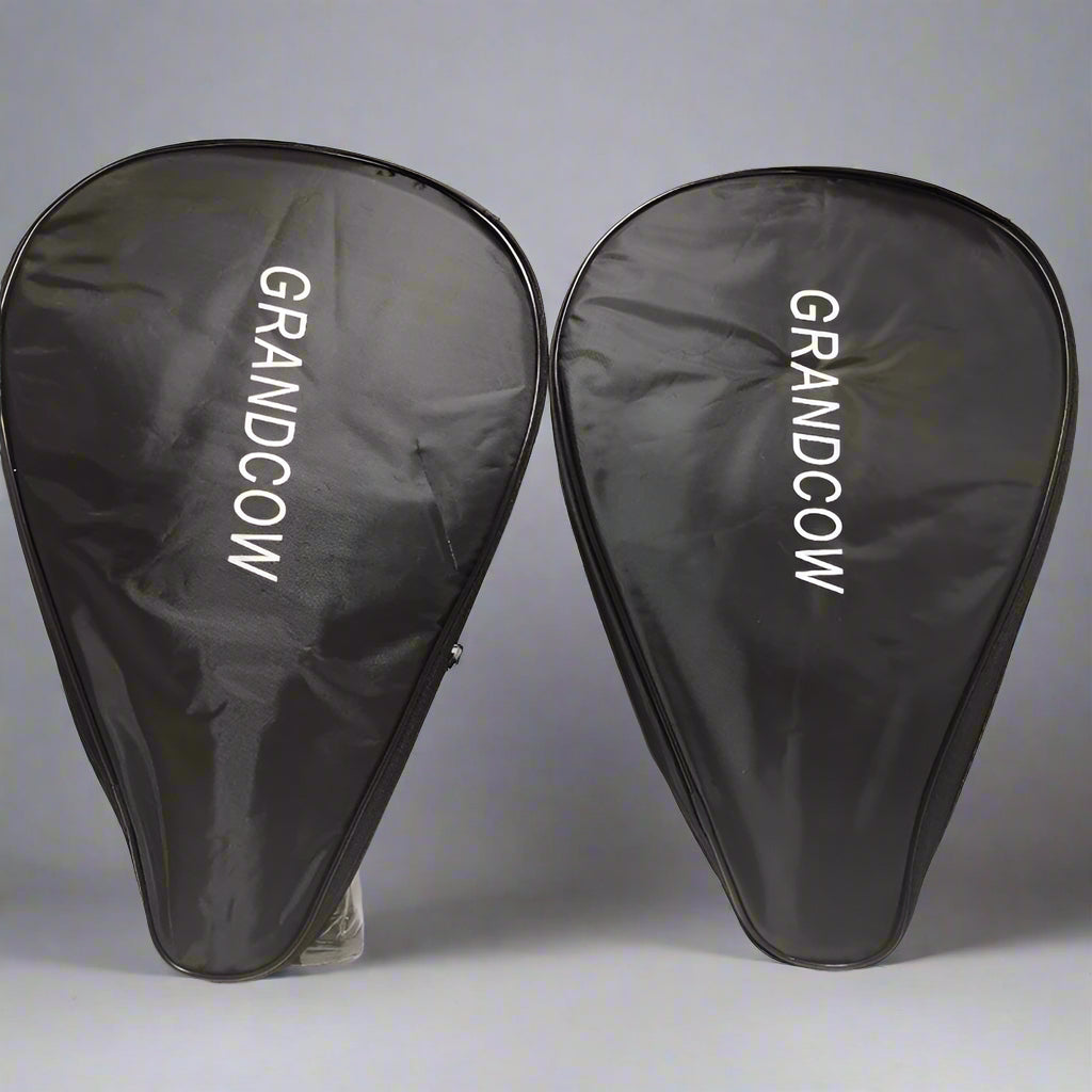 Pack De Raquetas De Padel Grandcow Fibra De Carbono /Elite 500 Negro
