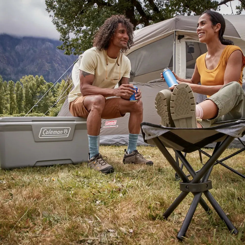 Cooler Portátil Coleman 120 QT Gris - Capacidad 113 L