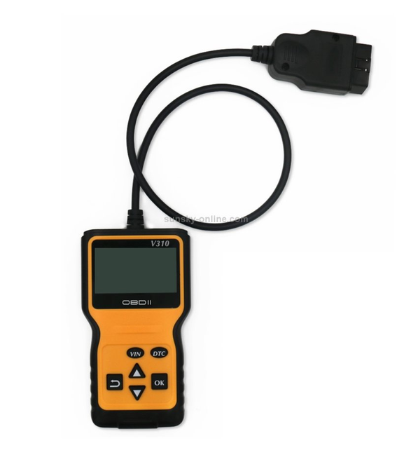 Escáner Automotriz V310 OBD2 con Lectura en Tiempo Real y Diagnóstico Fácil