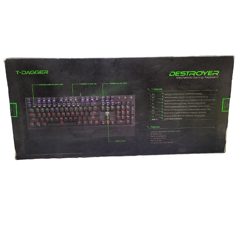 Teclado Destroyer Mechanical Gaming Keyboard