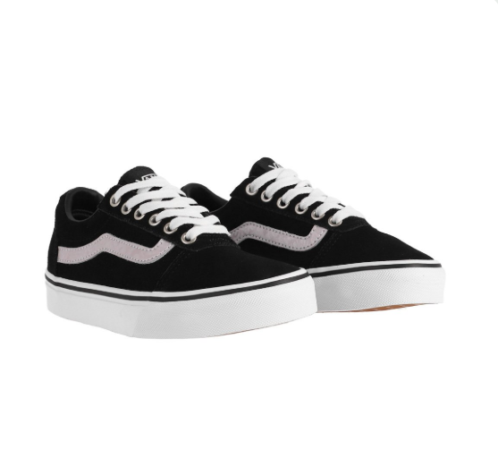 Zapatillas Mujer Urbanas Vans Ward Plataforma Negra 40
