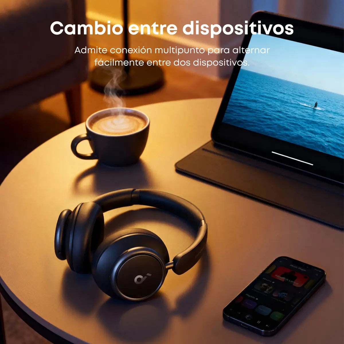 Audífonos Bluetooth Gamer Soundcore Space Q45