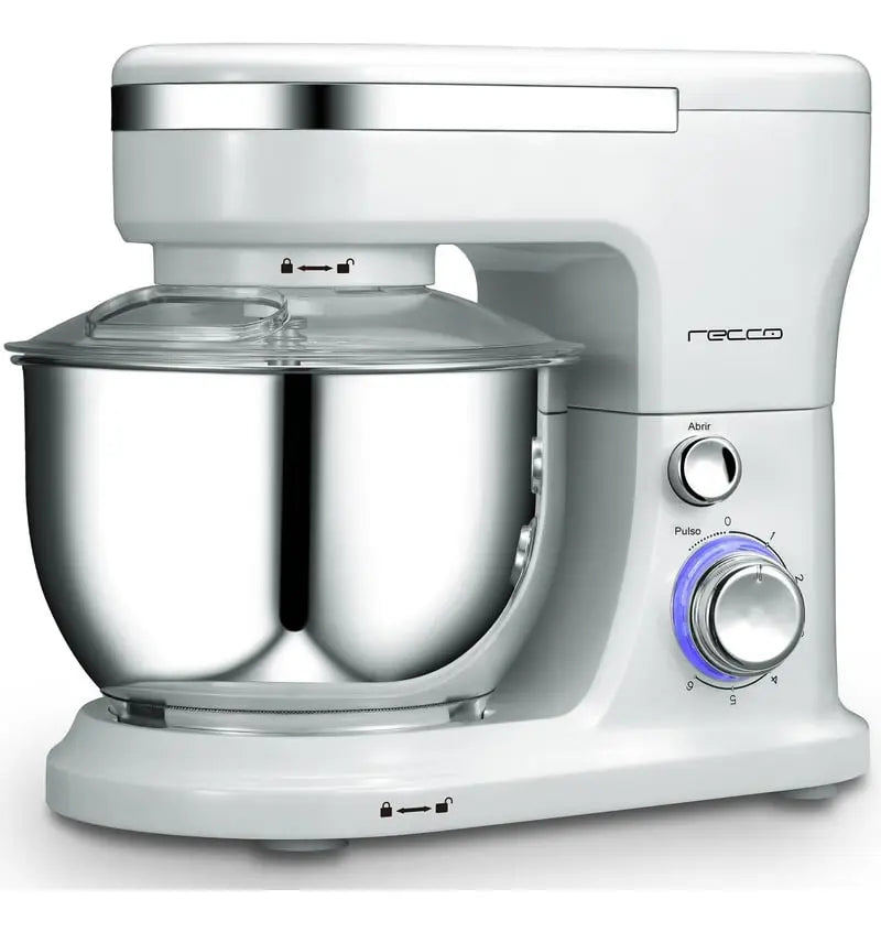 Batidora Pedestal Recco RBP-BISCOTTO6 Blanco 4 Litros