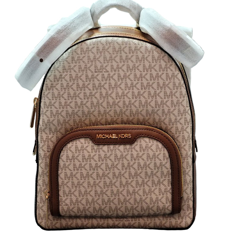 Mochila Vainilla Michael Kors Jaycee Cafe Femenino