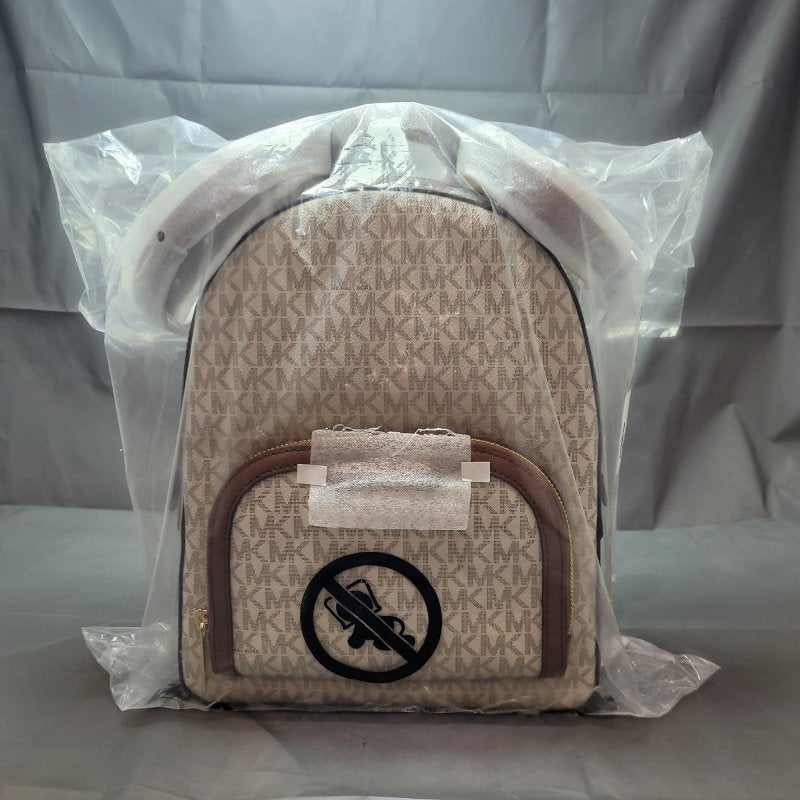 Mochila Vainilla Michael Kors Jaycee Cafe Femenino