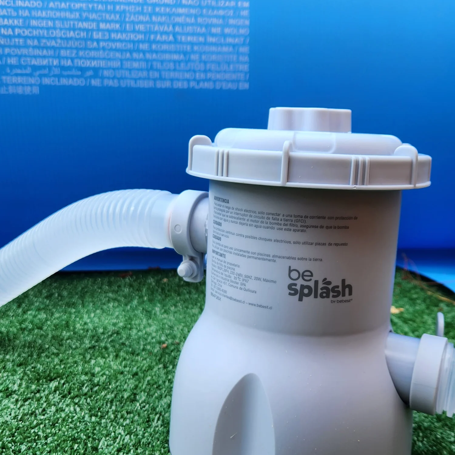 Filtro Para Piscina Con Filtro Be Splash Bbspl2694 220-240v