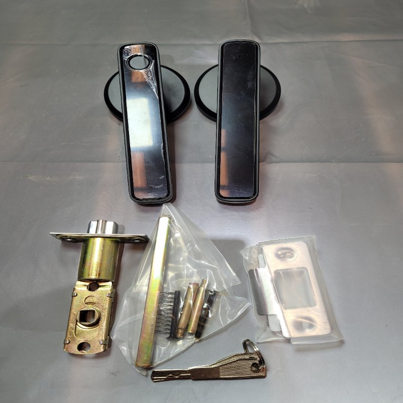 Cerradura Inteligente Eléctrico Con Huella Digital Genérico Gm3-Dz 2 Metodos Negro