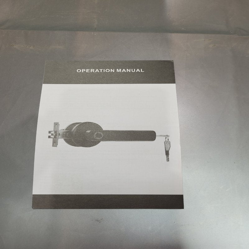 Cerradura Inteligente Eléctrico Con Huella Digital Genérico Gm3-Dz 2 Metodos Negro