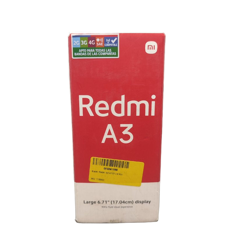 Celular Xiaomi Redmi A3 Star Blue Ram: 4gb / Rom: 128gb