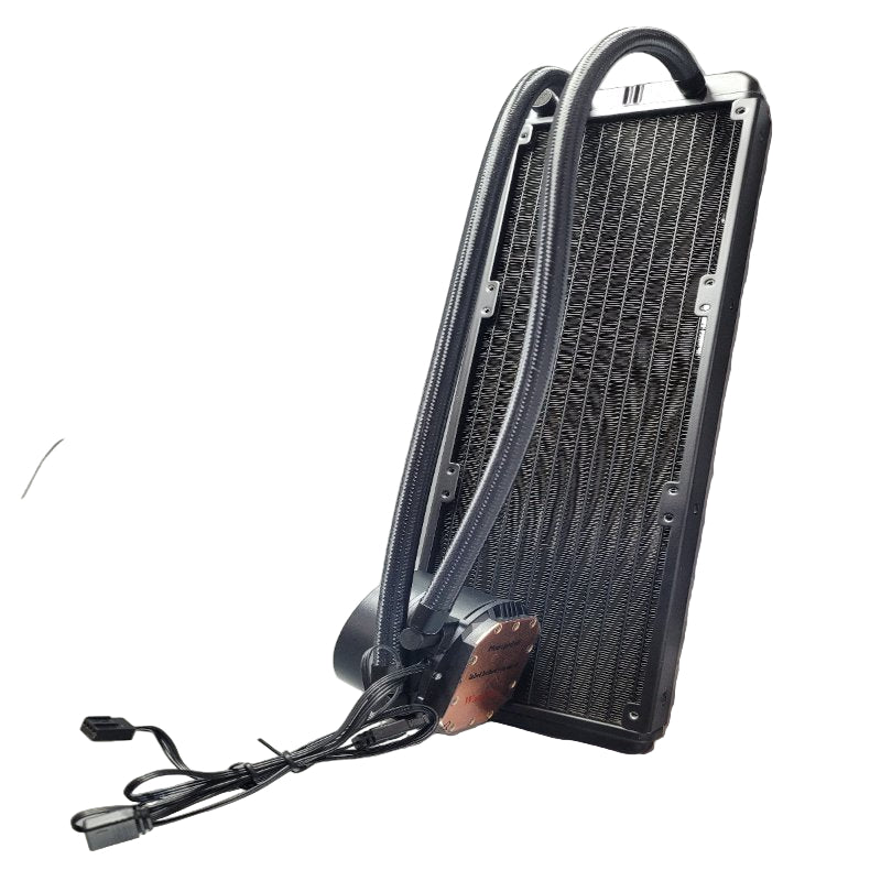 Refrigerador De Agua De Cpu Teucer Con Ventilador Jm-1 Negro