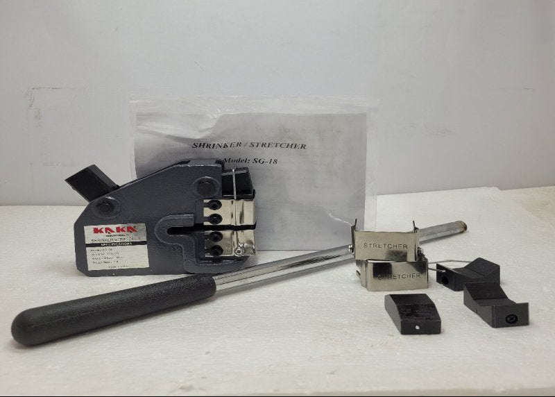 Conformadora De Lamina Calibre 16 Kaka Sg-18 Negro Profundidad De Garganta 2.75 Pulgadas