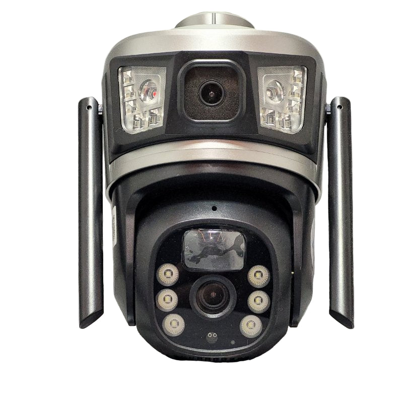 Cámara Smart Solar 10x Genérico V380 Negro/Gris