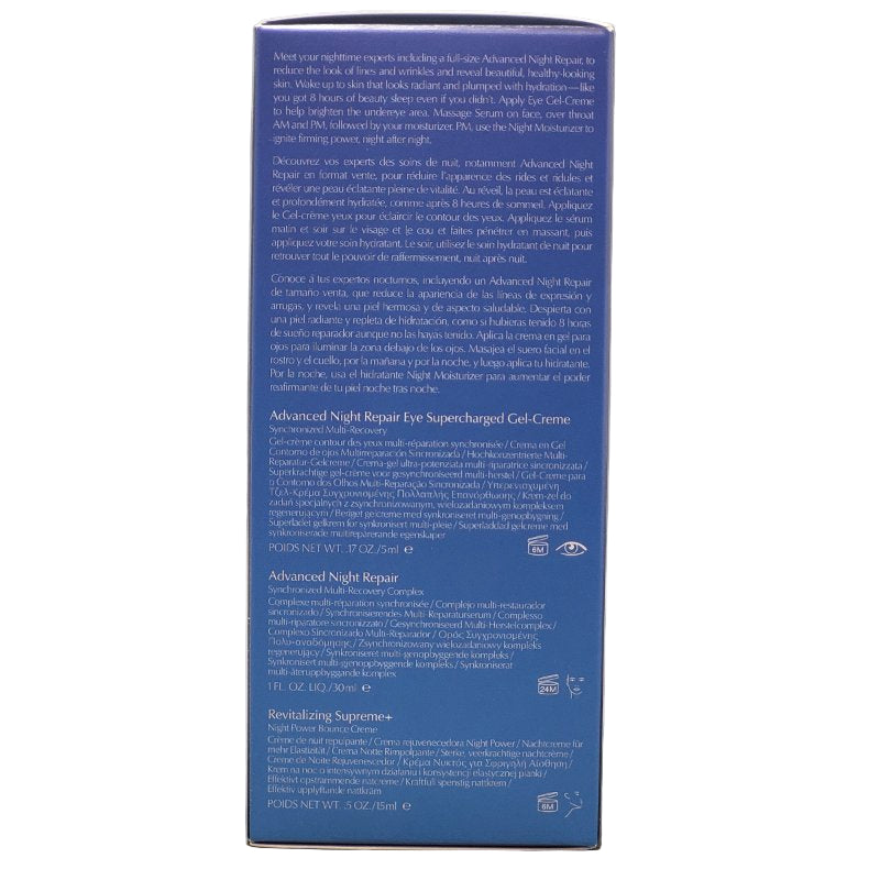 Set Rutina Anti edad Noche Estee Lauder Repara Y Suaviza Ilumina 3 Pieza