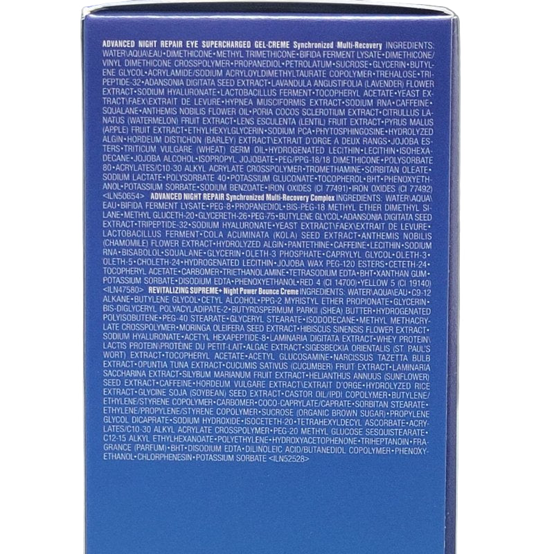 Set Rutina Anti edad Noche Estee Lauder Repara Y Suaviza Ilumina 3 Pieza