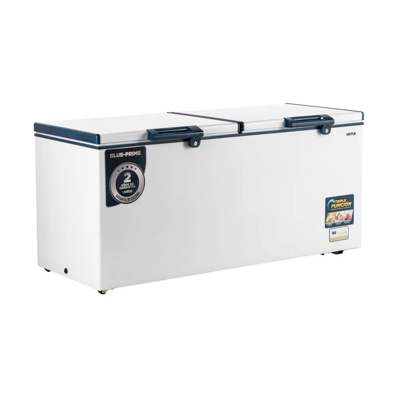 Conservadora Ventus CTD-600 Prime, 600 Litros, Tapa Dura, Color Blanco