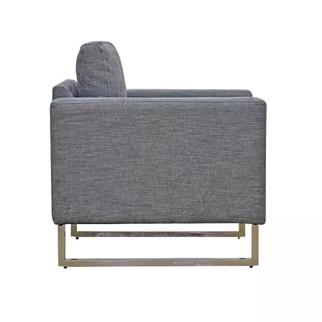 Poltrona Muebles Santa Ana Wayfair Drag Grey
