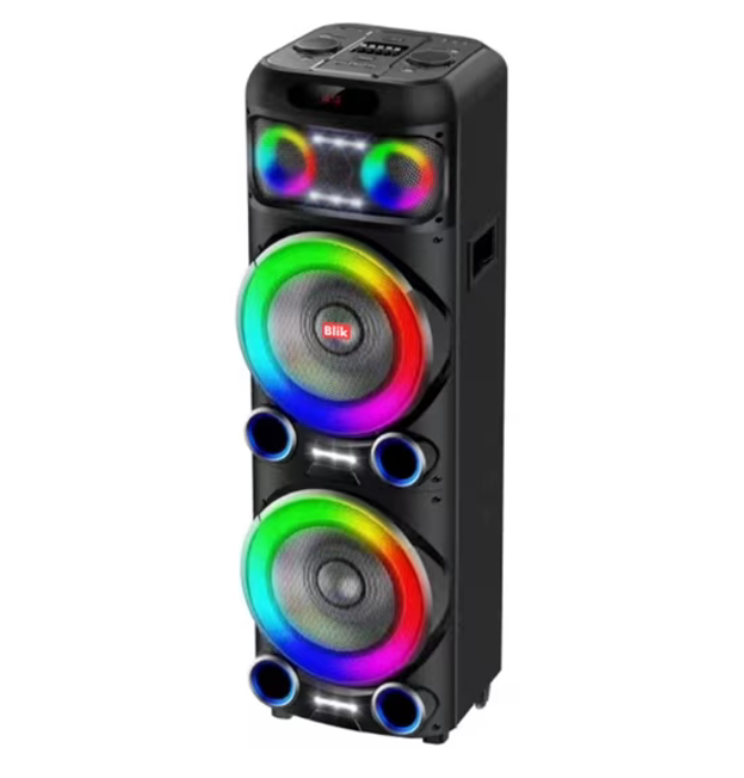 Parlante Bluetooth BLIK LIGHT 1000 40000W Max, Negro