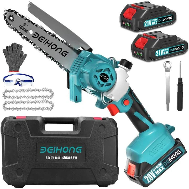 Mini Motosierra Inalámbrica Deihong Pro 6