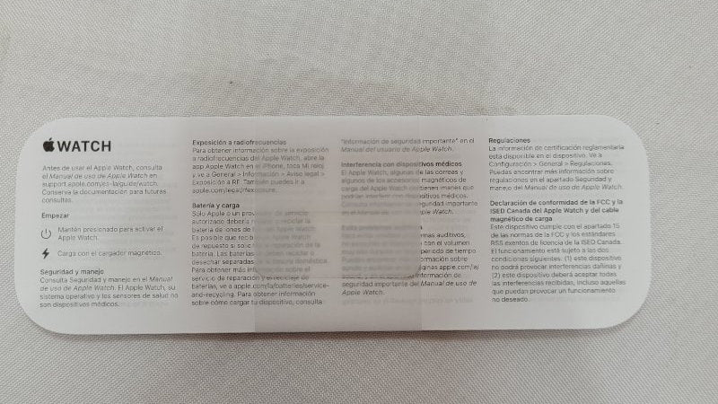 Reloj Apple Watch Se (Gen 4) A2722 Silver Al S Blue