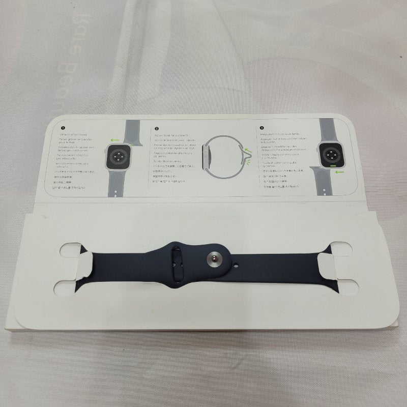 Correa Deportiva Cierre De Clip Watch Series 9 Negro Unisex