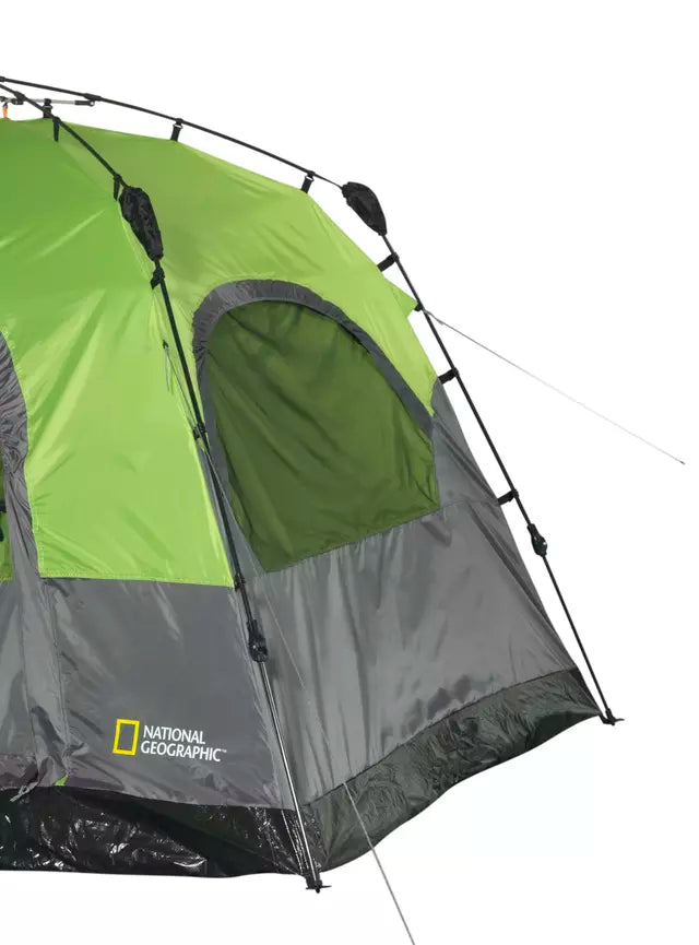Carpa National Geographic Norway IV – 4 Personas con Cobertor, Verde