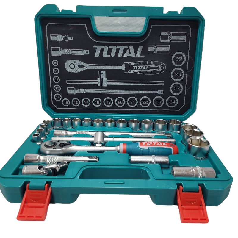 Juego De Dados 1/2 Total Tht121251 25 Piezas