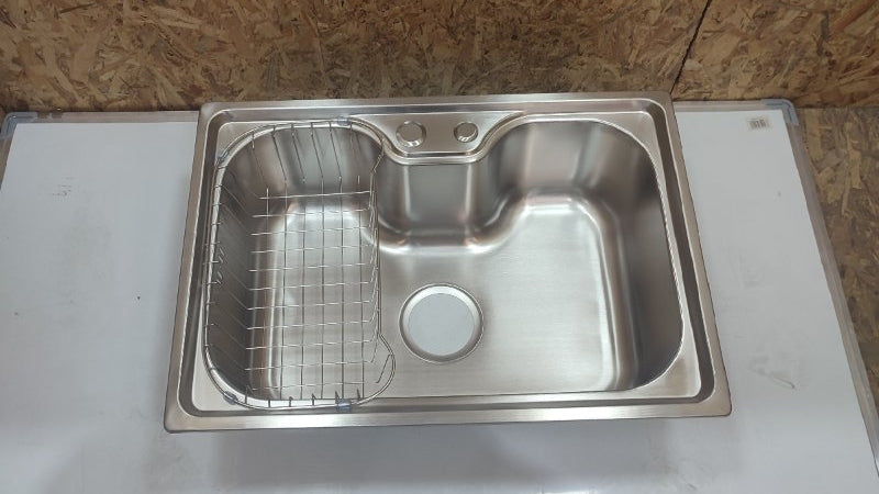 Lavaplatos Simple Empotrado Giovanni Plateado