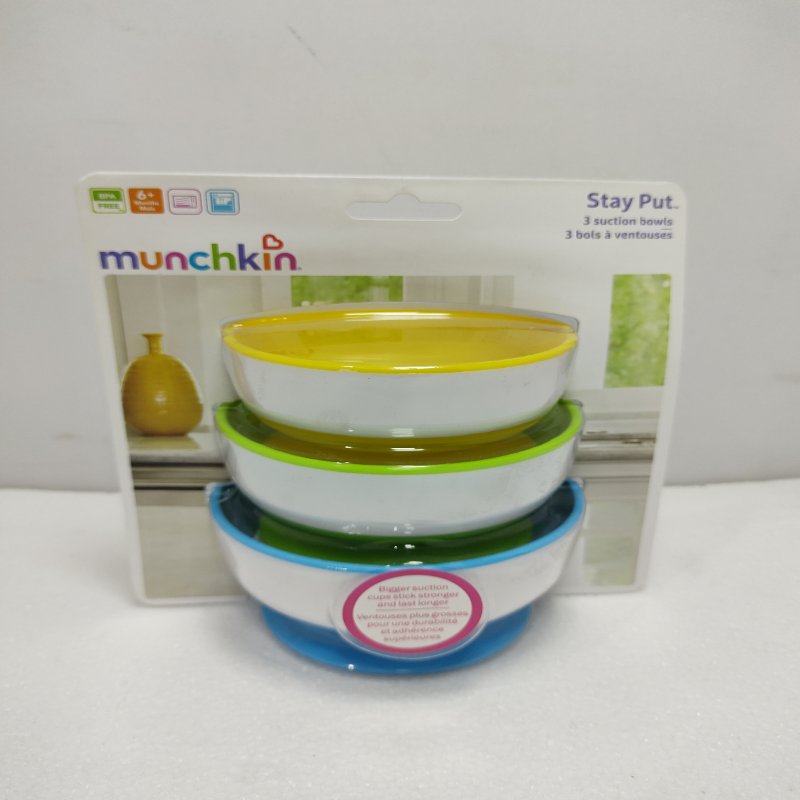 Set De Bols 3 Unidades Munchkin Antideslizante