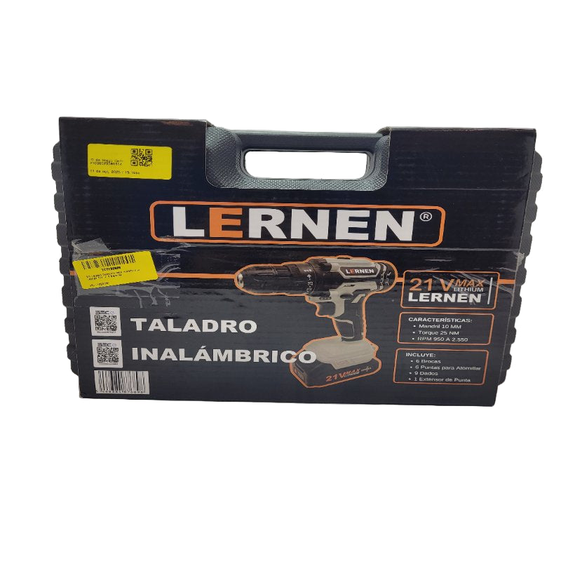 Kit Taladro Inalámbrico Lernen Tik2bg