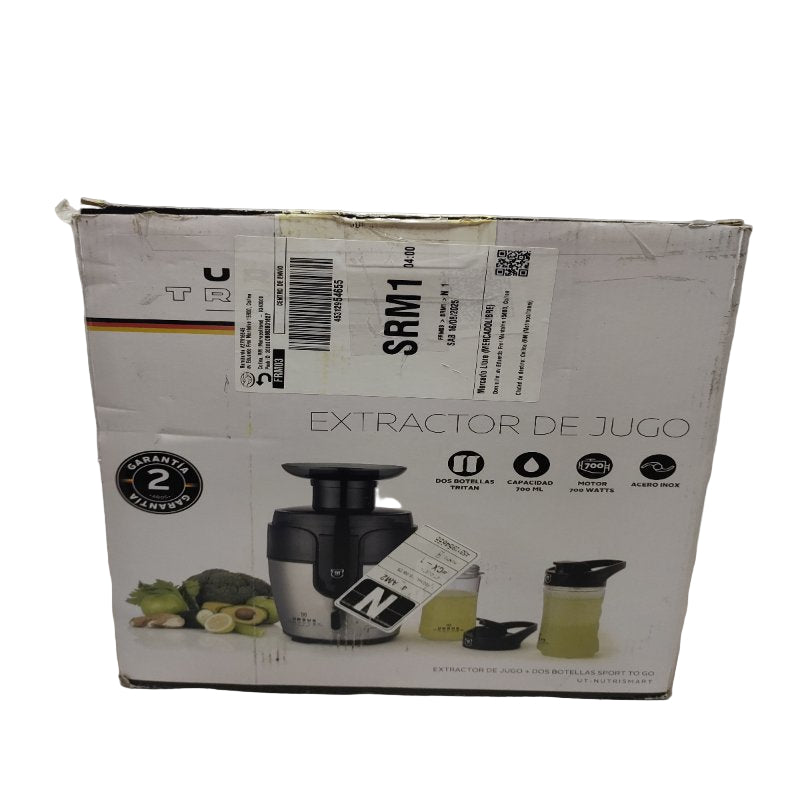Extractor De Jugos+ Dos Botellas Sport Go Ursus Trotter Ut-Nutrismart Negro
