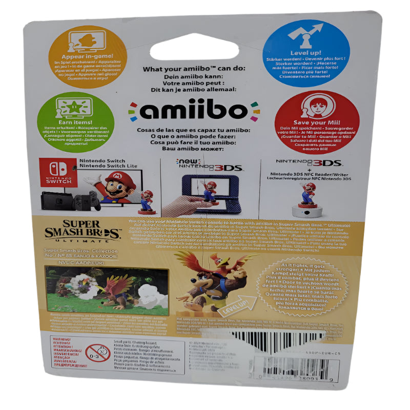 Figura Banjo & Kazooie Amiibo Super Smash Bros Collection N° 85