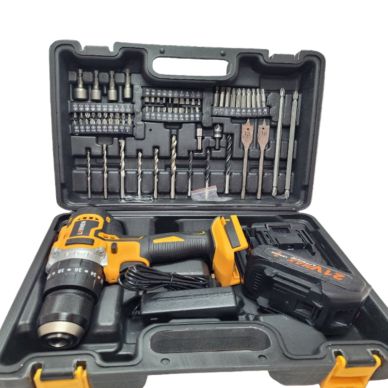 Taladro Inalámbrico Lernen Doble Velocidad 21 Vol