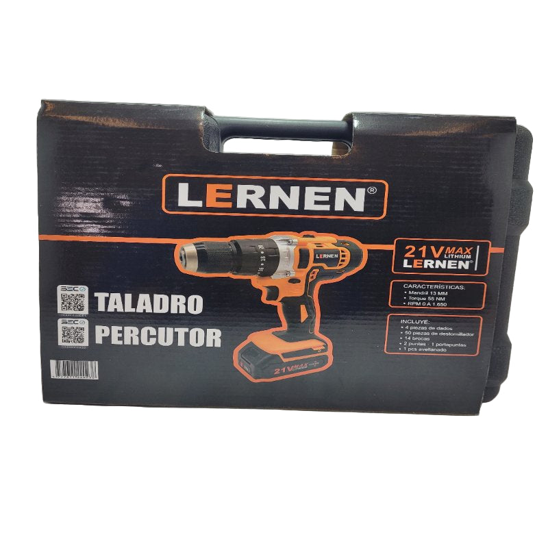 Taladro Inalámbrico Lernen Doble Velocidad 21 Vol