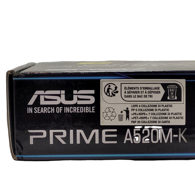 Placa Madre Asus Prime A520m-K / Amd Ryzen Micro Atx Negro