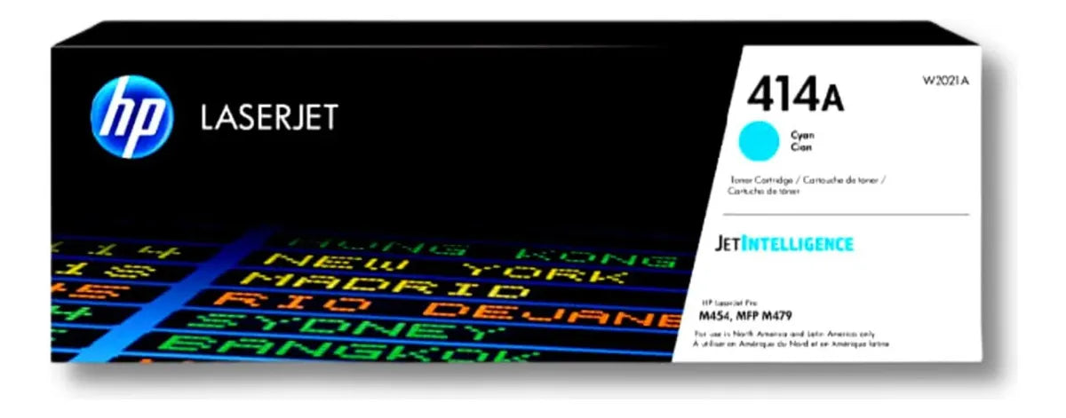 Tóner Laserjet 414a Hp W2021a Cyan