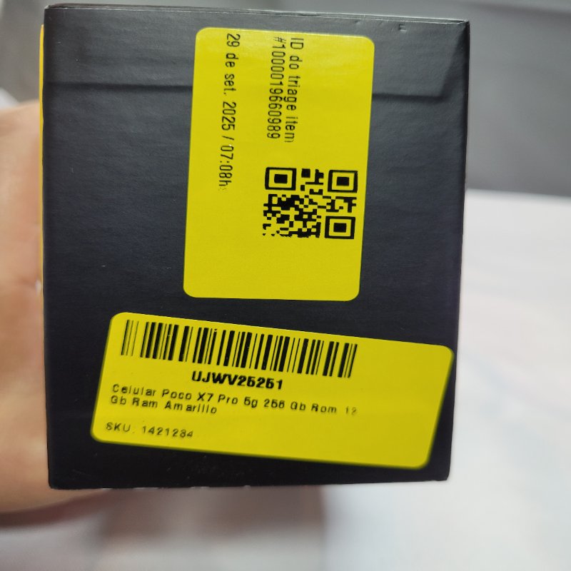 Celular Xiaomi Poco X7 Pro Yellow Ram: 12gb / Rom: 256gb